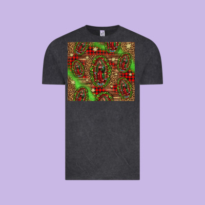 Our Lady Of Guadalupe Christmas Vintage Tee Designed By Jasminsmagicworld