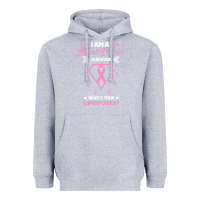 Heather Grey I am a Breast Cancer Survivor What is Your Superpower Heavyweight Hoodie - Bettercallsaul