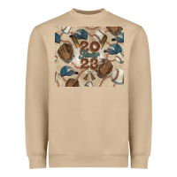 Mushroom Baseball senior Heavyweight Sweatshirt - NancyCooperArtShop