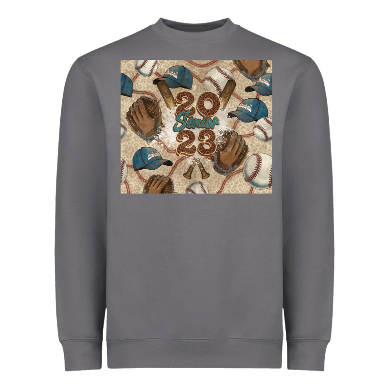 Baseball Senior Heavyweight Sweatshirt by NancyCooperArtShop | Teevron