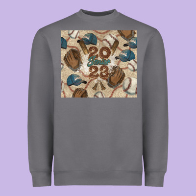 Baseball Senior Heavyweight Sweatshirt Designed By Nancycooperartshop