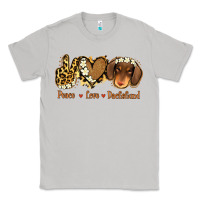 Moon Dust Peace Love Dachshund Classic Tee - Jasminsmagicworld