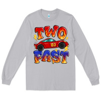 Moon Dust two fast boys birthday racing car Long Sleeve Tee - MaliasSmallBusiness
