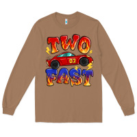 Toasted Coconut two fast boys birthday racing car Long Sleeve Tee - MaliasSmallBusiness