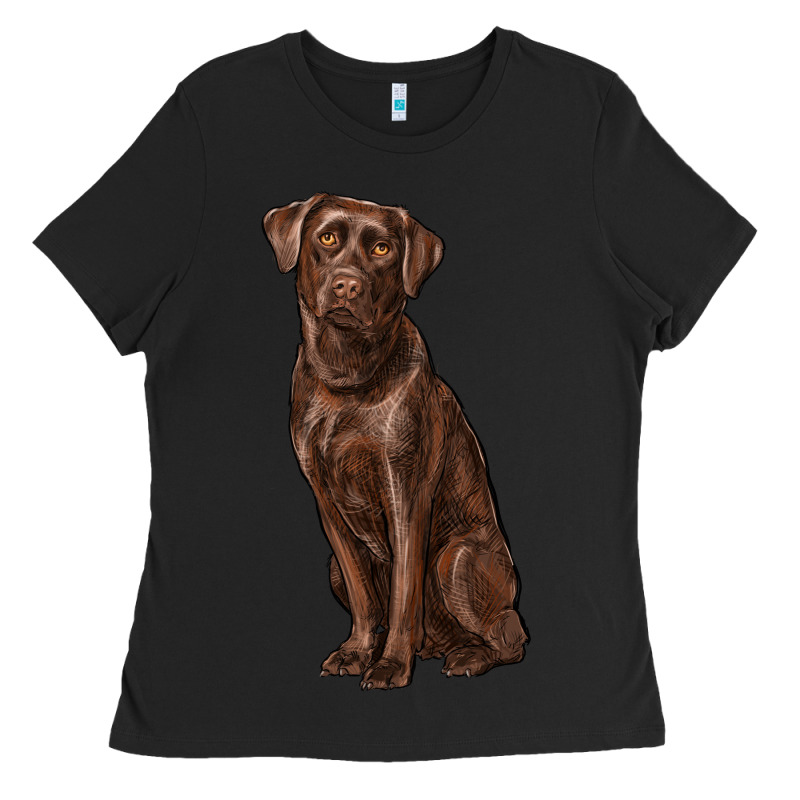 Labrador Retriever Ladies Tee by RanaPortraitStore | Teevron