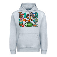 Heather Grey teacher mode on Urban Hoodie - OliviaCreatesArt