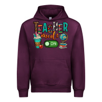 Mauve Wine teacher mode on Urban Hoodie - OliviaCreatesArt