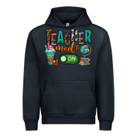 Navy teacher mode on Urban Hoodie - OliviaCreatesArt