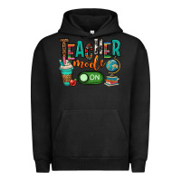 Pigment Black teacher mode on Urban Hoodie - OliviaCreatesArt