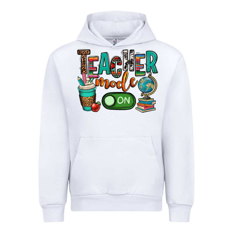 Teacher Mode On Urban Hoodie by OliviaCreatesArt | Teevron