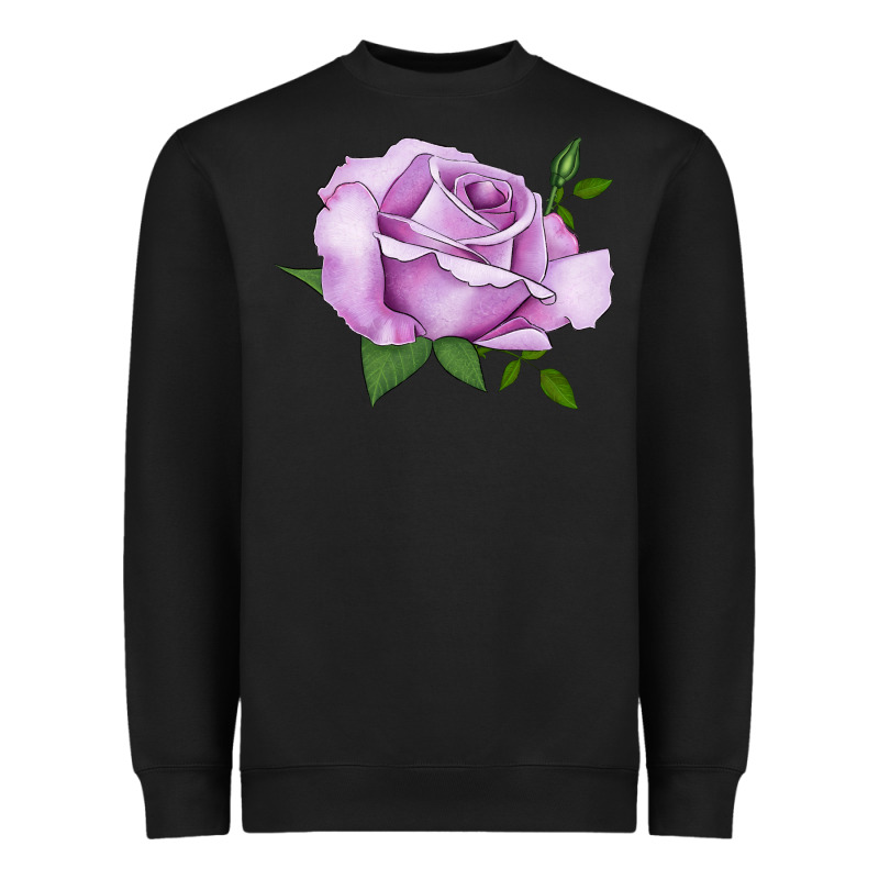 Life's Little Pleasures Rose Heavyweight Sweatshirt by LillyAllenDesigns | Teevron