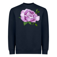 Navy life's little pleasures rose Heavyweight Sweatshirt - LillyAllenDesigns
