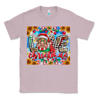 Lilac Love Christmas highland cow Classic Tee - CowhideDigitalArt