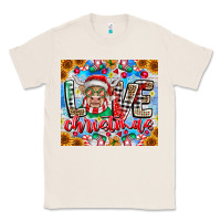 Natural Love Christmas highland cow Classic Tee - CowhideDigitalArt