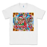 White Love Christmas highland cow Classic Tee - CowhideDigitalArt