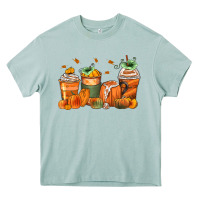 Arona pumpkins coffee cups Heavy Core Tee - Zillion Design Studio