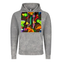 Cloud Rock margarita and taco seamless pattern Vintage Hoodie - BundleAndBundleShop