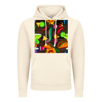 Vintage Artic margarita and taco seamless pattern Vintage Hoodie - BundleAndBundleShop