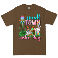 Cacao Small Town Easter Day Premium Tee - Neo Western