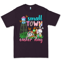 Plum Small Town Easter Day Premium Tee - Neo Western