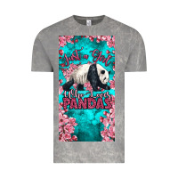 Cloud Rock just a girl who loves pandas Vintage Tee - LillyAllenDesigns