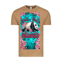 Vintage Camel just a girl who loves pandas Vintage Tee - LillyAllenDesigns