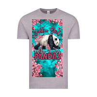 Vintage Zinc just a girl who loves pandas Vintage Tee - LillyAllenDesigns