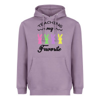 Lavender Teaching My Favorite Bunny Heavyweight Hoodie - Bettercallsaul