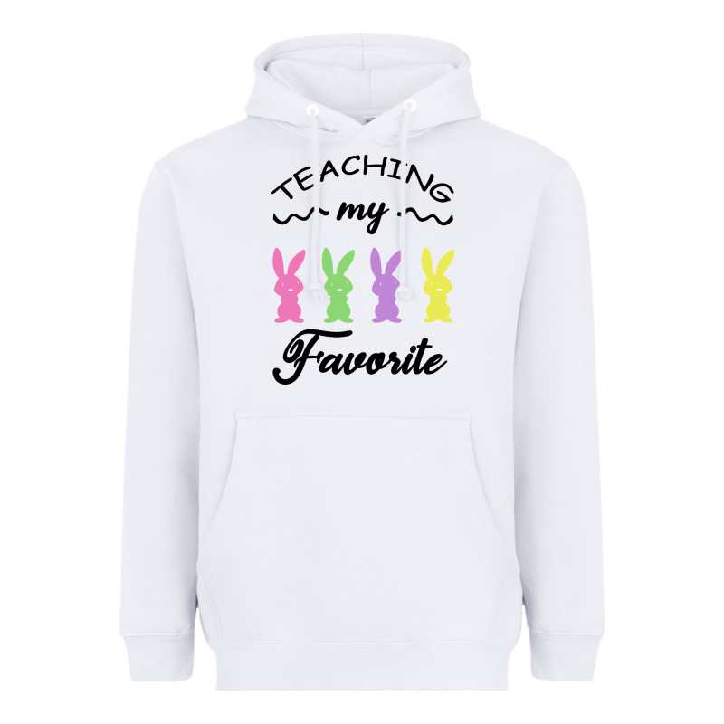 Teaching My Favorite Bunny Heavyweight Hoodie by Bettercallsaul | Teevron
