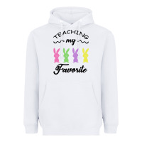 White Teaching My Favorite Bunny Heavyweight Hoodie - Bettercallsaul