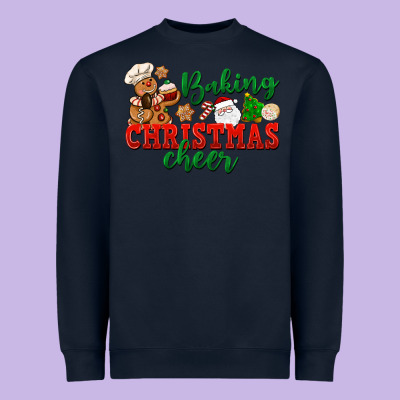 Baking Christmas Cheer Heavyweight Sweatshirt Designed By Nancycooperartshop
