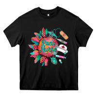 Black western  pacu nurse medical instruments Heavy Core Tee - BarkalooDesign