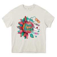Cream western  pacu nurse medical instruments Heavy Core Tee - BarkalooDesign