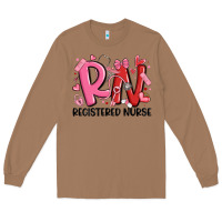 Toasted Coconut rn registered nurse valentines day Long Sleeve Tee - MaliasSmallBusiness