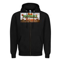 Black football therapy license plate Zipper Hoodie - BundleAndBundleShop