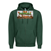 Sports Green football therapy license plate Zipper Hoodie - BundleAndBundleShop