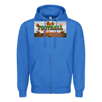Football Therapy License Plate Zipper Hoodie | Teevron