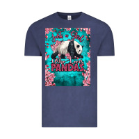 Vintage Denim just a girl who loves pandas Vintage Tee - LillyAllenDesigns