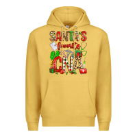 Antique Gold santa's favorite cna Premium Hoodie - texasbilliewilder