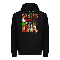 Black santa's favorite cna Premium Hoodie - texasbilliewilder