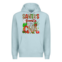 Blue Mist santa's favorite cna Premium Hoodie - texasbilliewilder