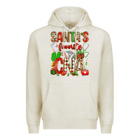 Oatmeal Heather santa's favorite cna Premium Hoodie - texasbilliewilder