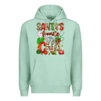 Seafoam santa's favorite cna Premium Hoodie - texasbilliewilder