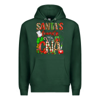 Sports Green santa's favorite cna Premium Hoodie - texasbilliewilder