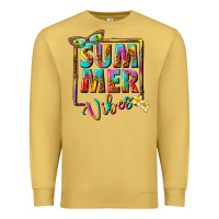 Antique Gold summer vibes Premium Sweatshirt - NancyCooperArtShop