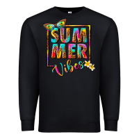 Black summer vibes Premium Sweatshirt - NancyCooperArtShop