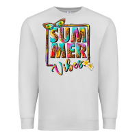 Dove Grey summer vibes Premium Sweatshirt - NancyCooperArtShop