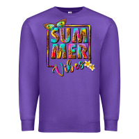 Purple summer vibes Premium Sweatshirt - NancyCooperArtShop