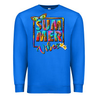True Royal summer vibes Premium Sweatshirt - NancyCooperArtShop