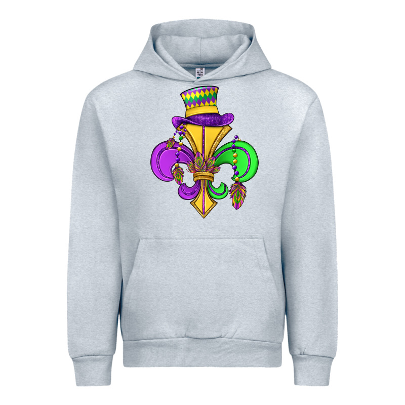 Fleur De Lis Urban Hoodie by OliviaCreatesArt | Teevron
